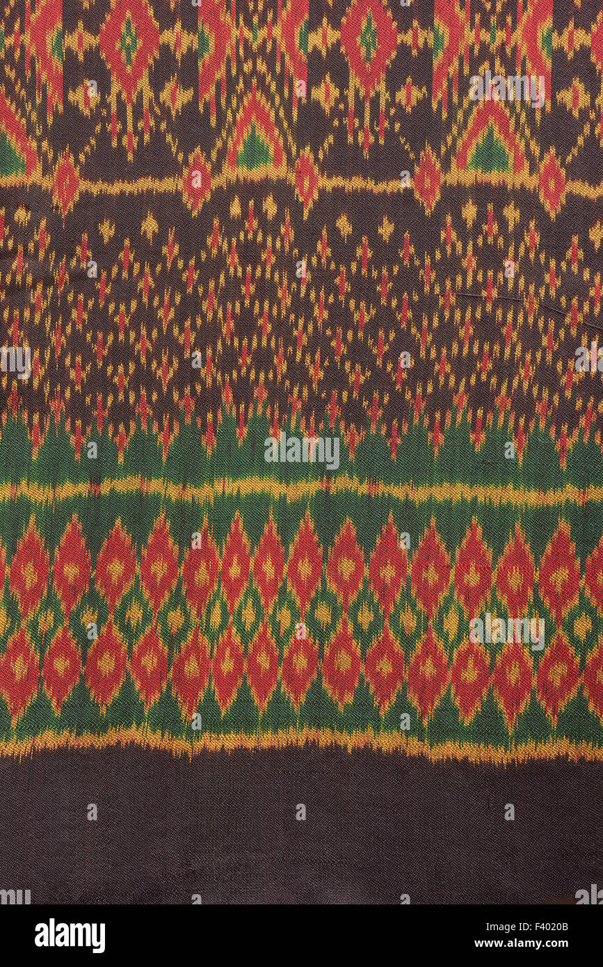 Seta Mudmee dalla Tailandia Foto Stock