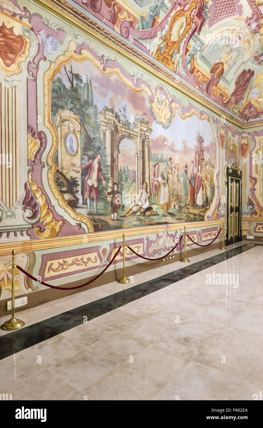 Arcadia Hall, Palazzo Ducale, Martina Franca Foto Stock