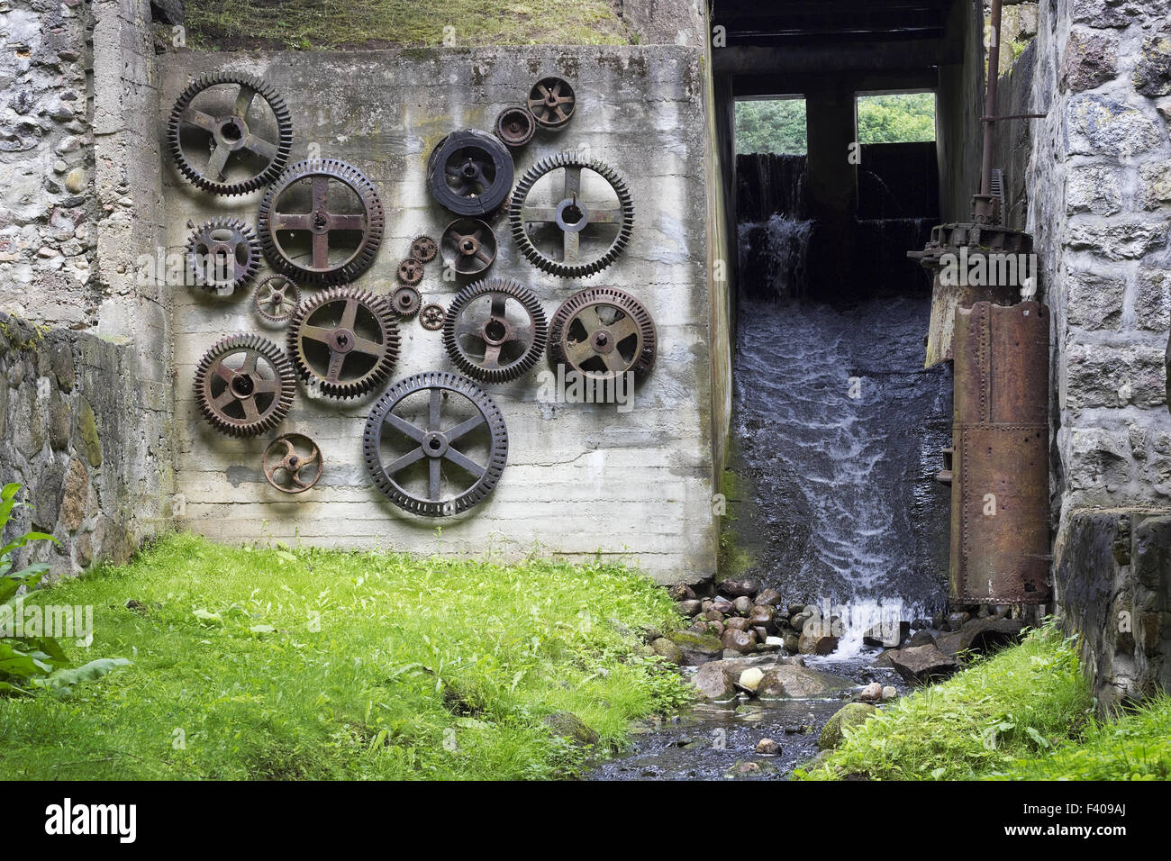Bunker di un concetto di tempi di inattività Foto Stock