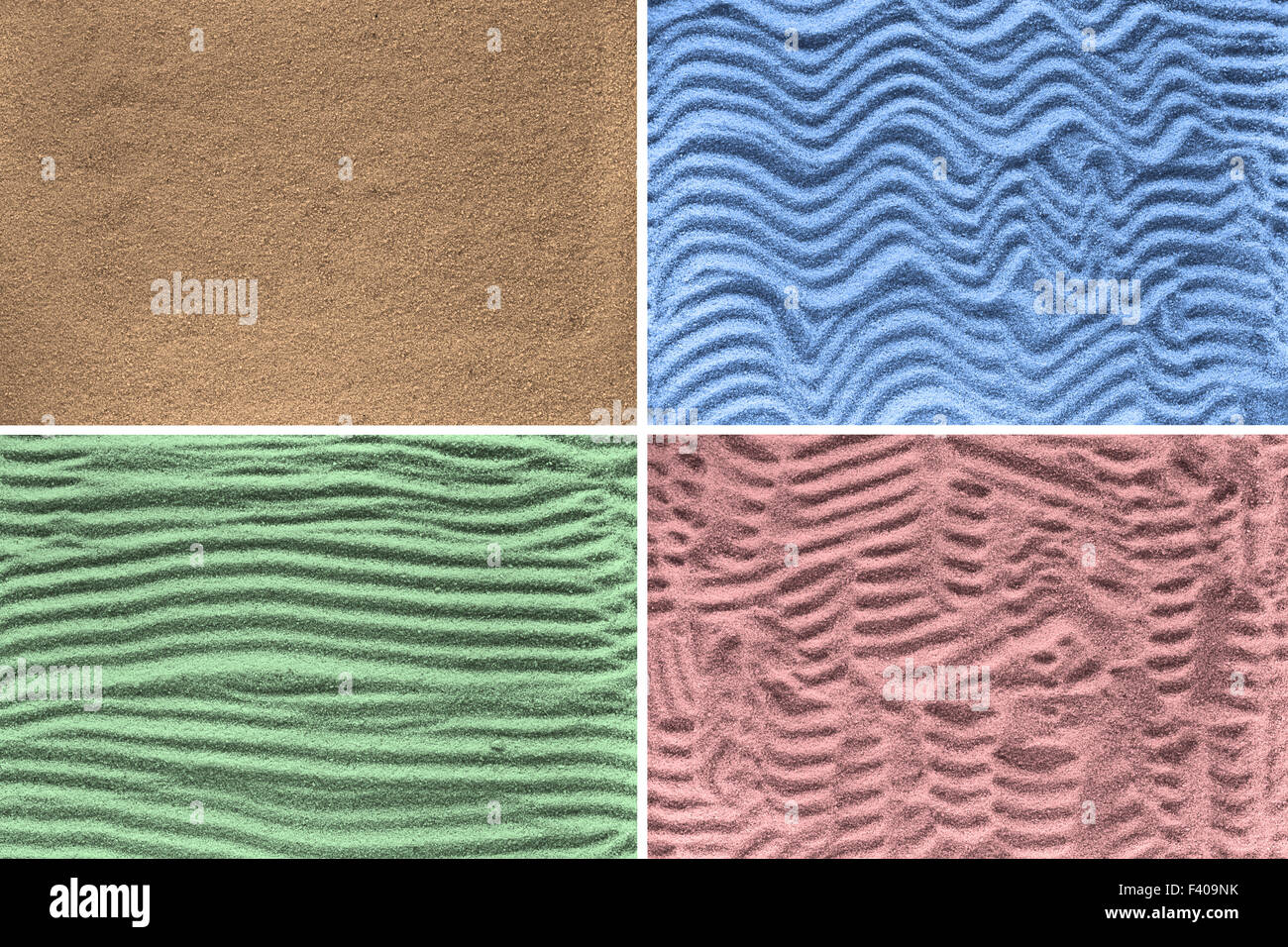 Texture di sabbia Foto Stock