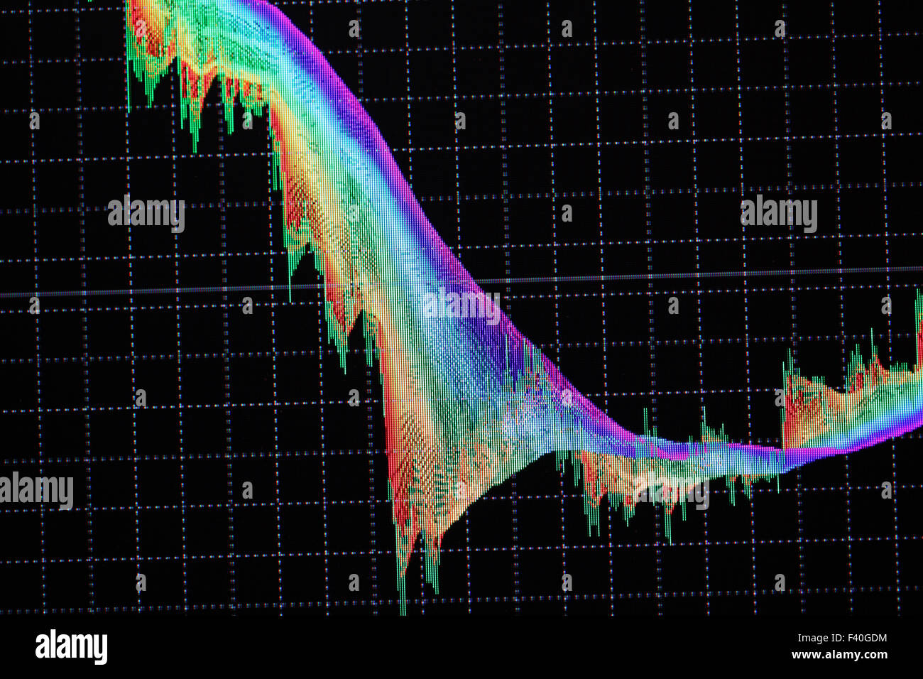 diagramma del mercato Foto Stock