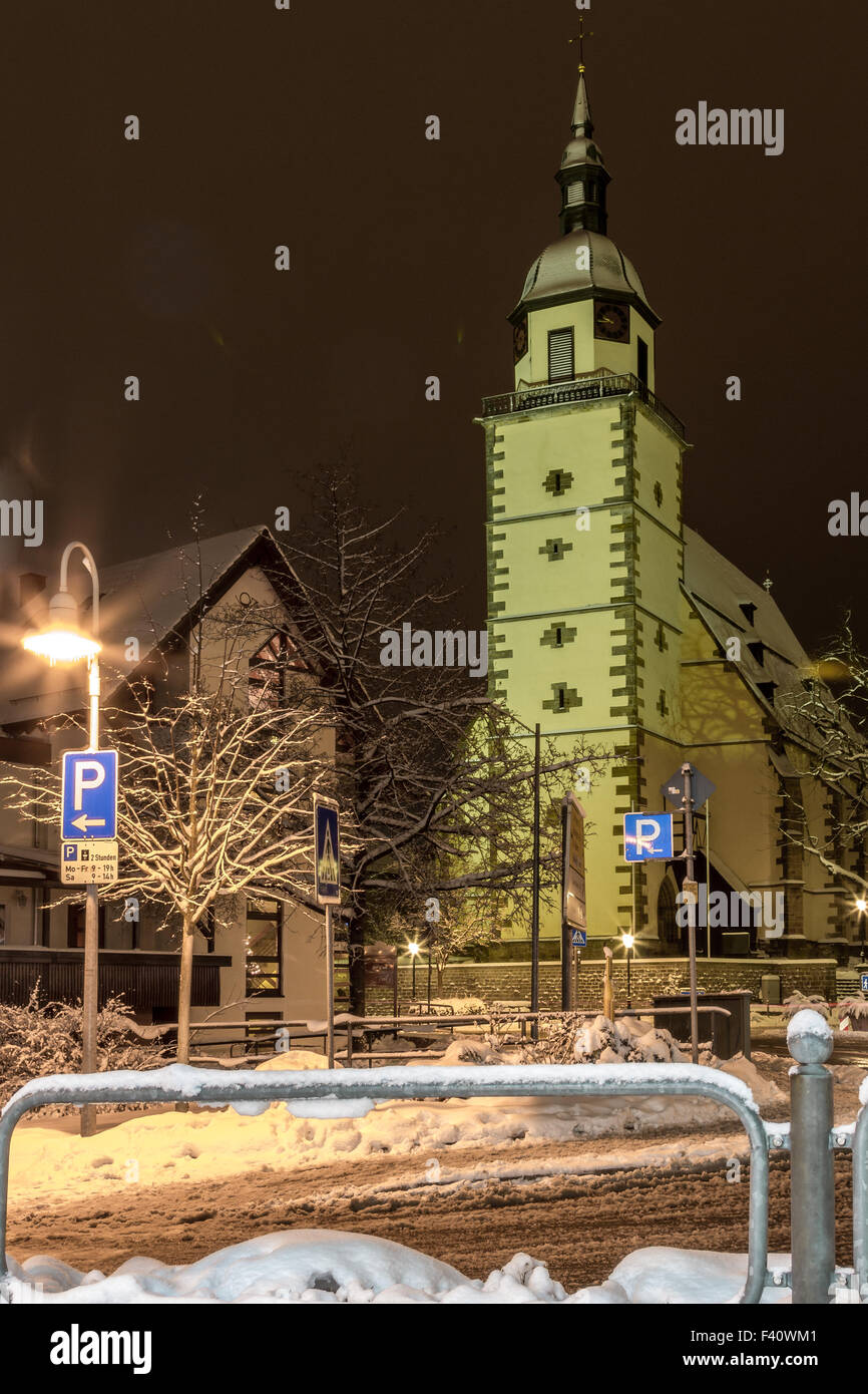 Basilica di San Pietro, Weilheim/Teck, Germania Foto Stock