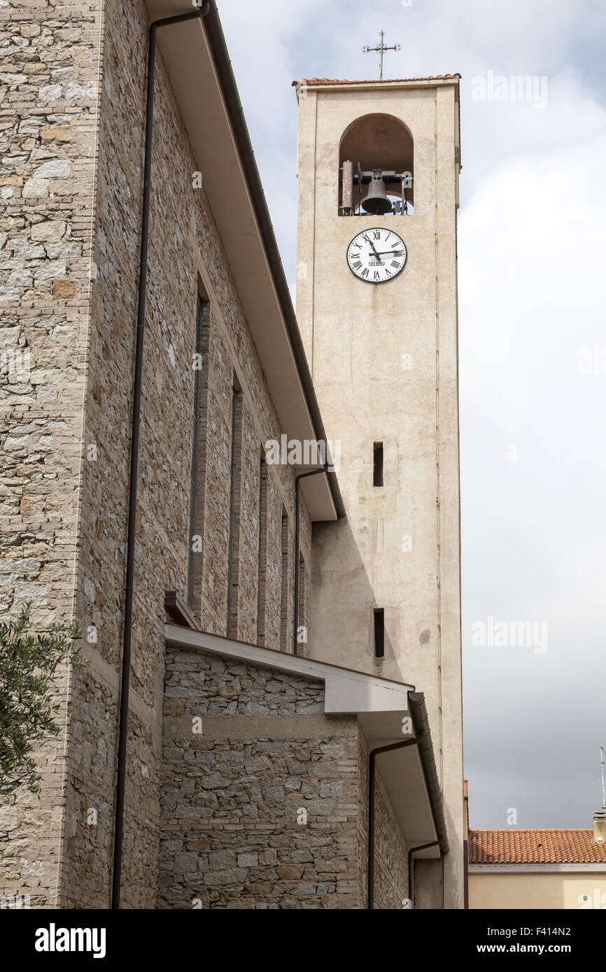 Marina di Campo, la chiesa di San Gaetano, Elba Foto Stock