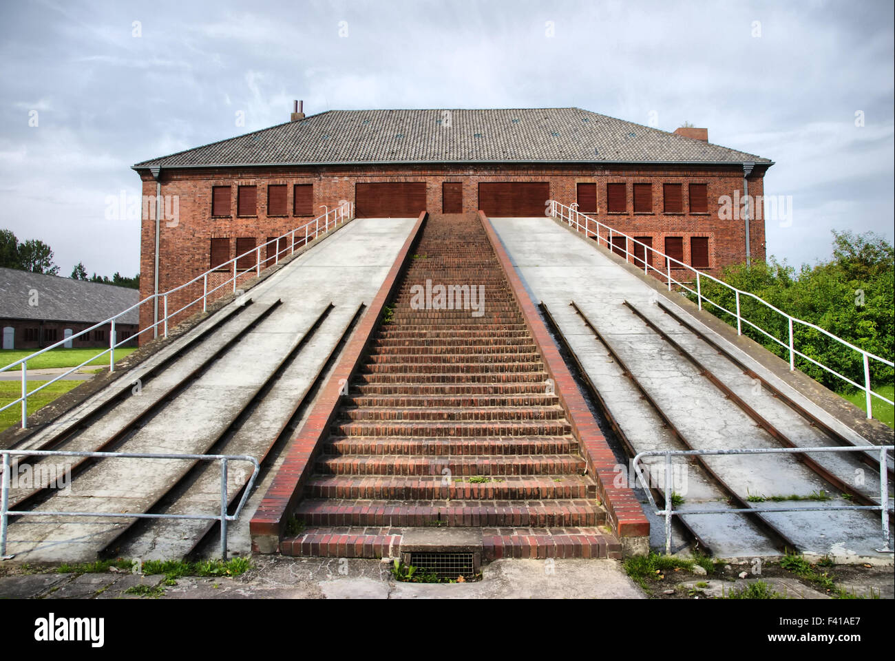 Fabbrica di mattoni Neuengamme Foto Stock