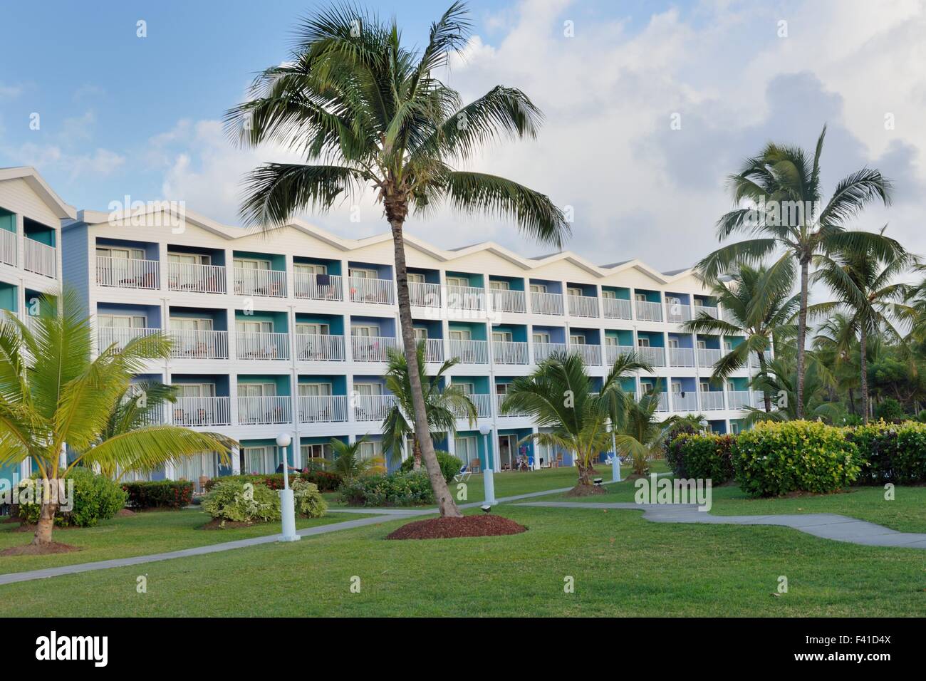Caraibi hotel complex Foto Stock