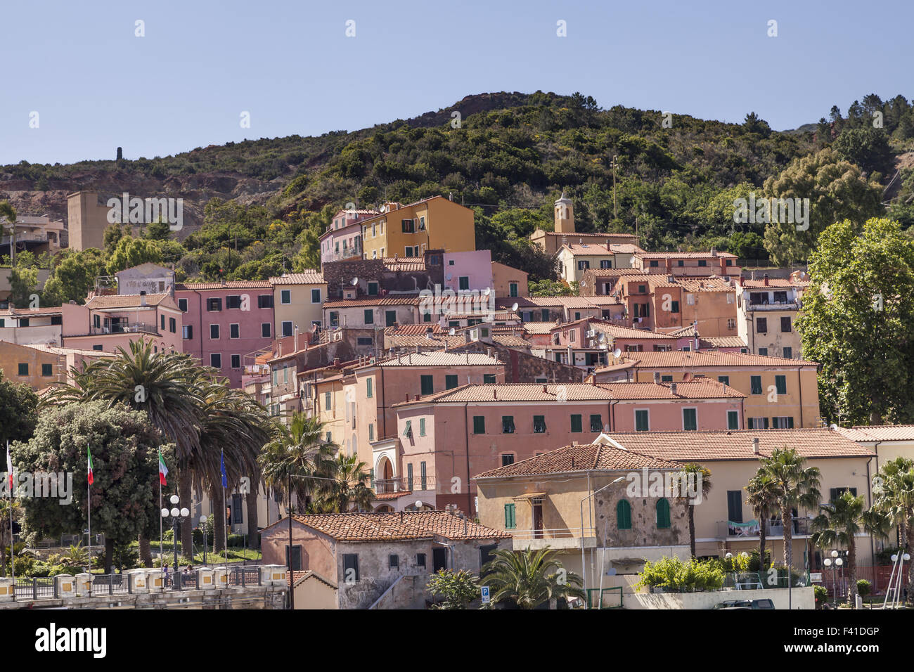 Rio Marina, Isola d'Elba, Toscana, Italia Foto Stock