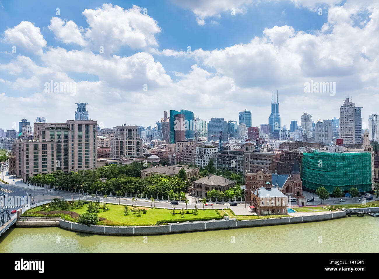 Bella shanghai da suzhou riverside Foto Stock