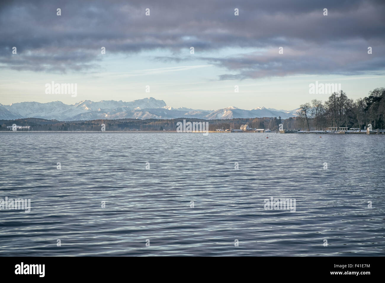 Zugspitze Foto Stock