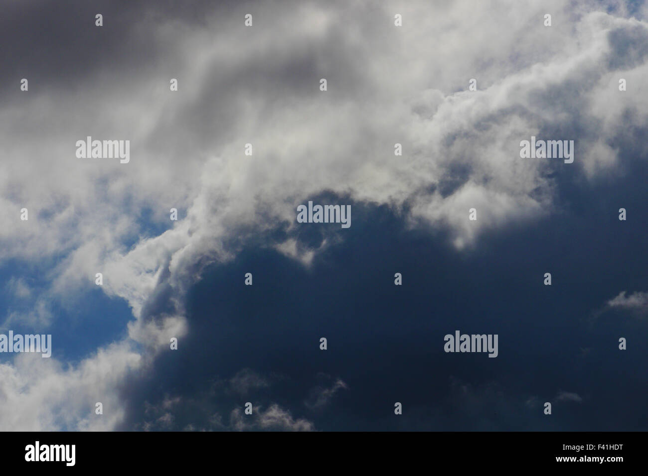 Formazione di nubi Foto Stock