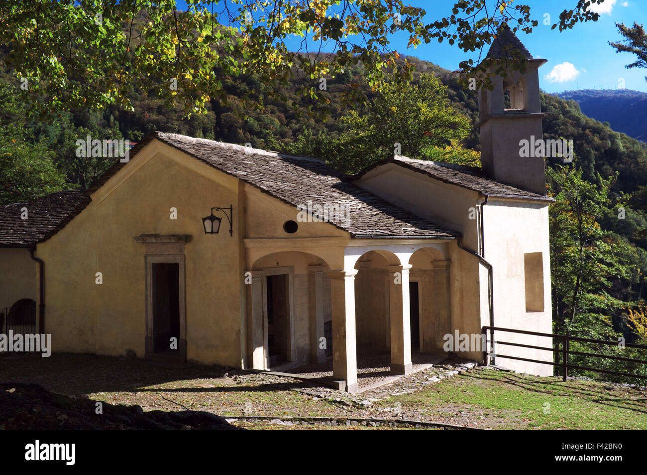 Sacro Monte di Varallo Sesia, Piemonte, Italia Foto Stock