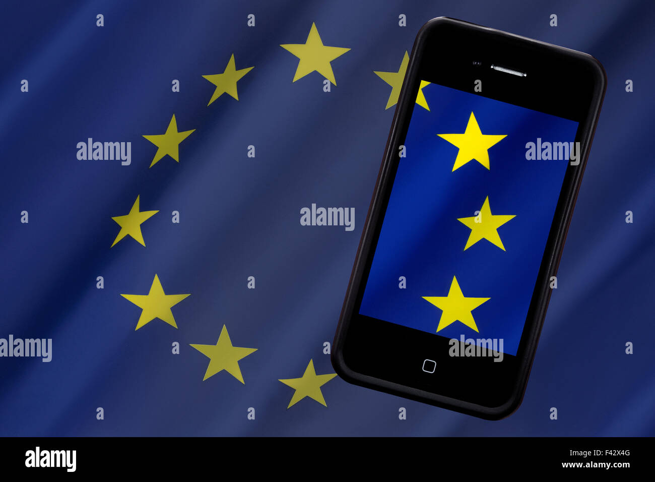 Smartphone bandiera europea immagini e fotografie stock ad alta risoluzione  - Alamy