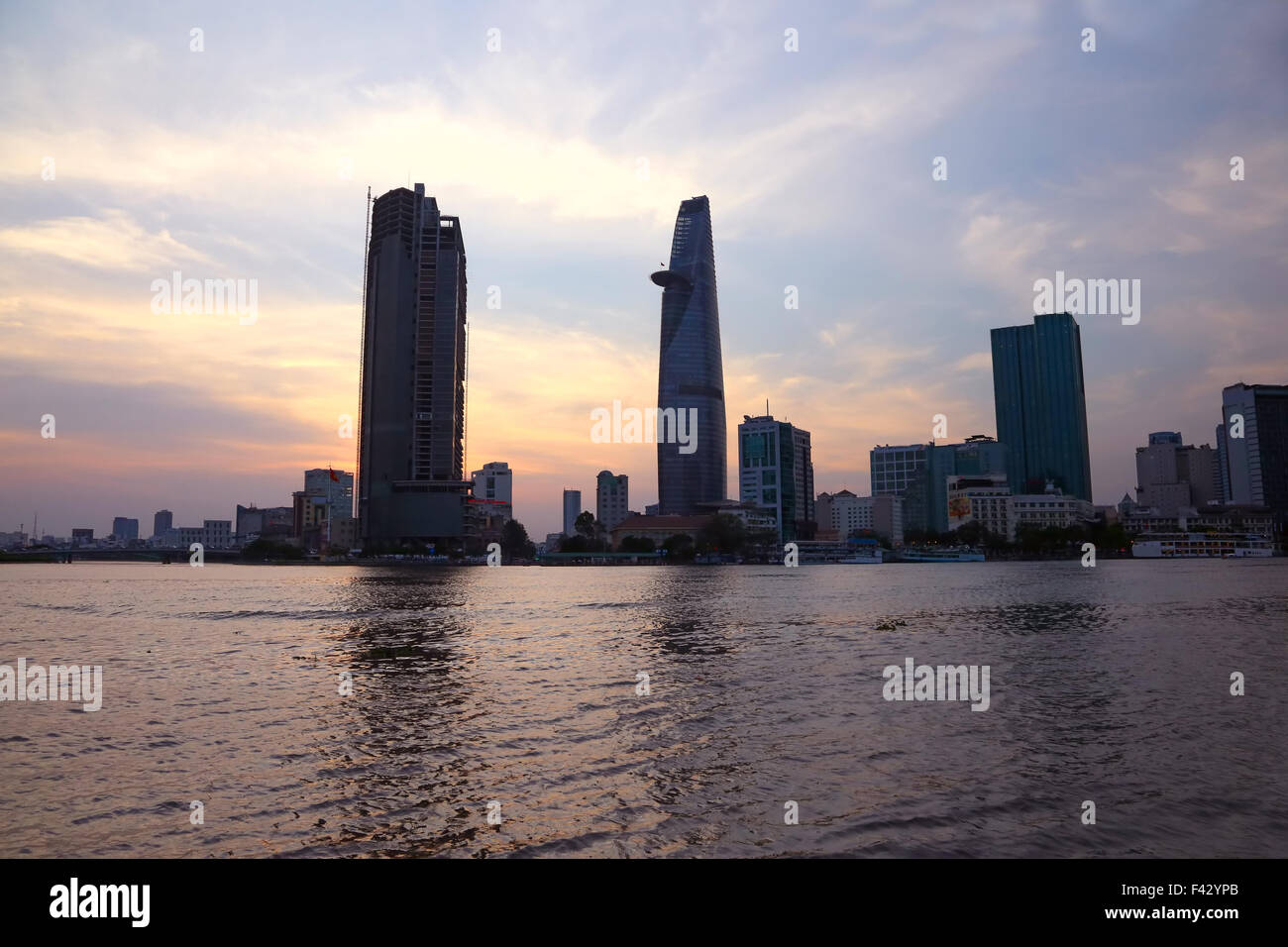 Ho Chi Min City Foto Stock