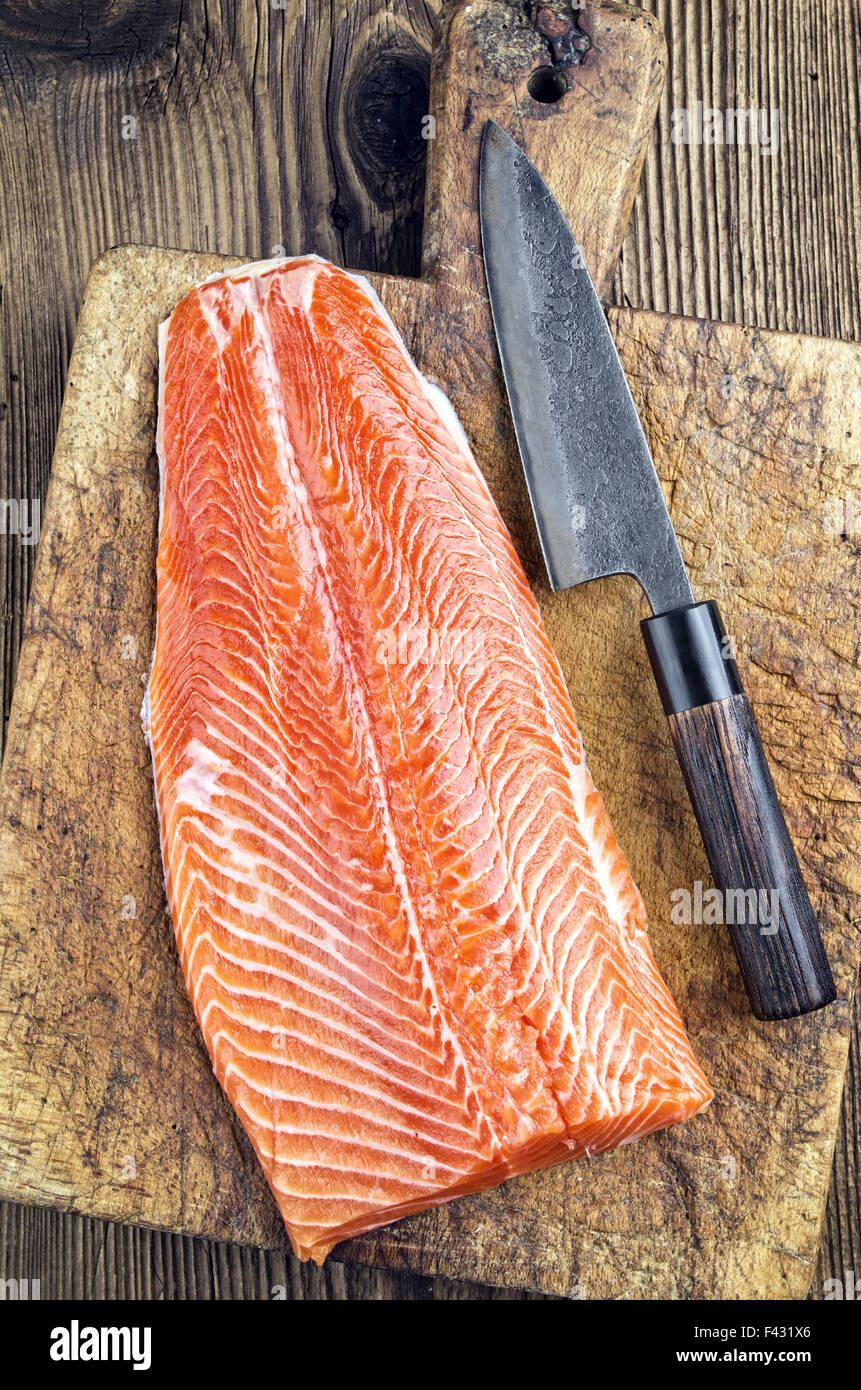 Salmone Foto Stock