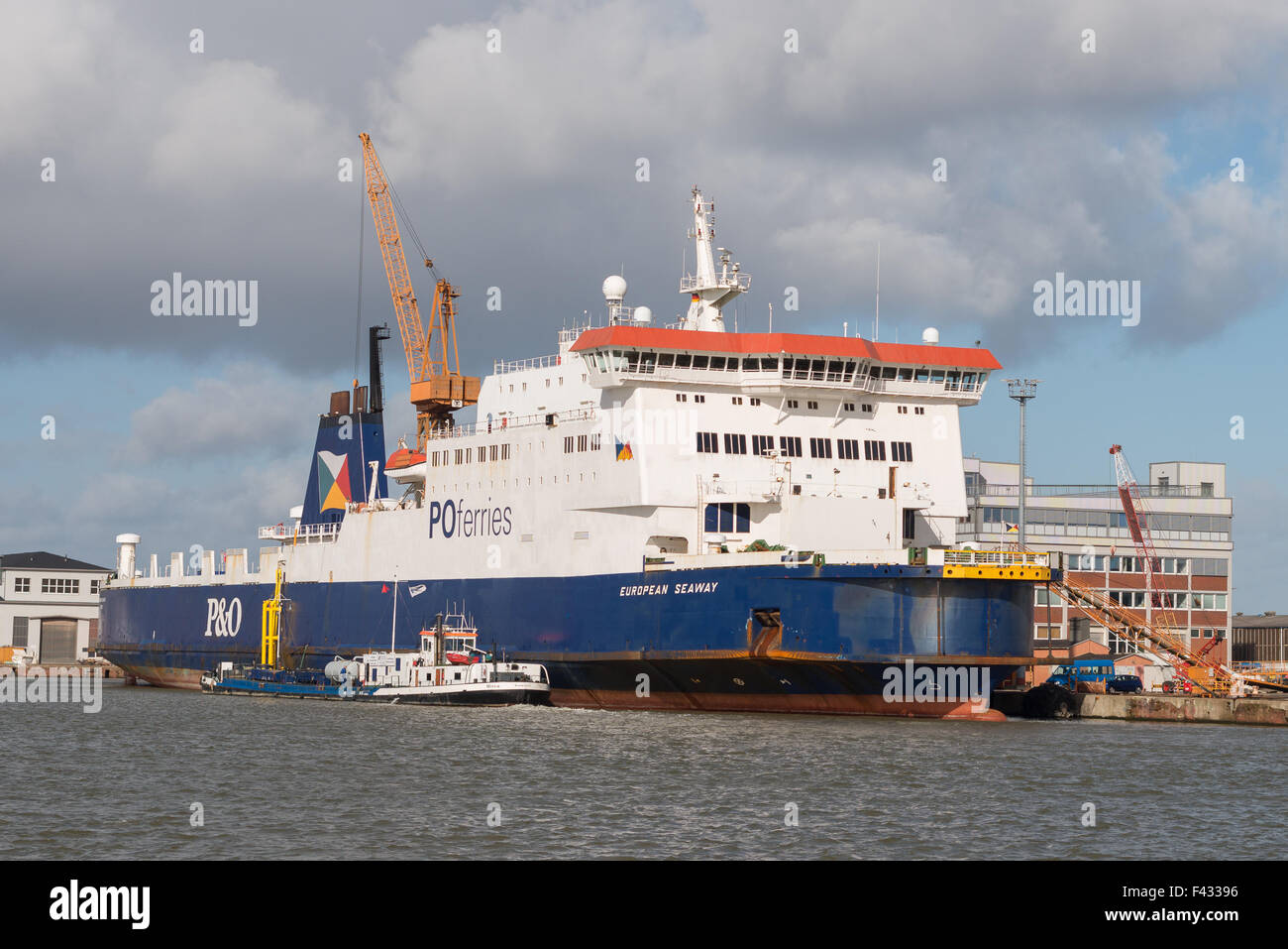Traghetto Seaway europea Foto Stock