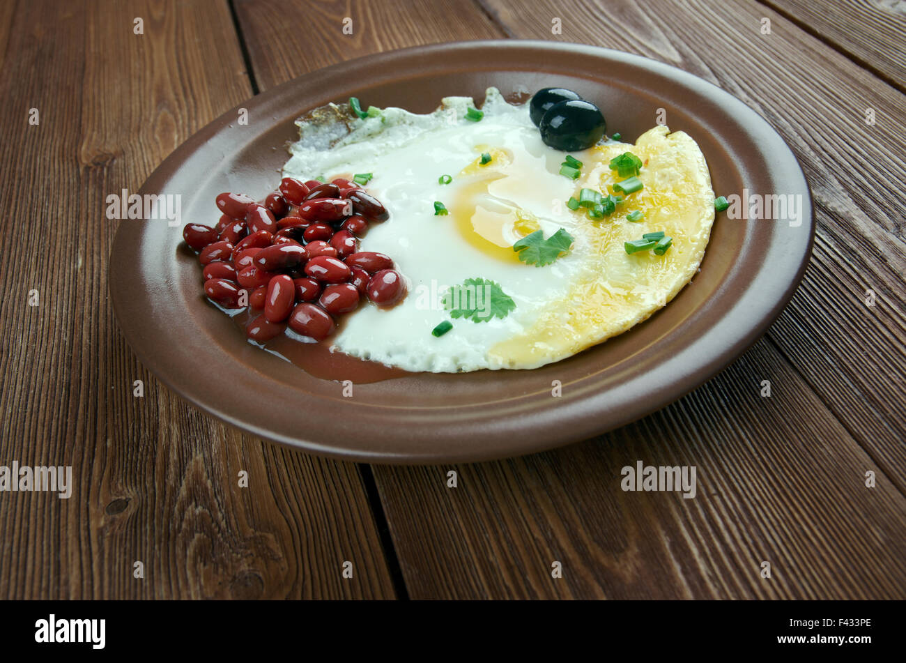 Tradizionale prima colazione spagnola Foto Stock