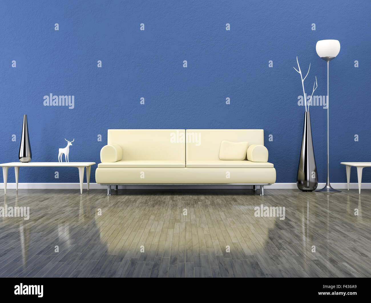 Camera con divano Foto Stock