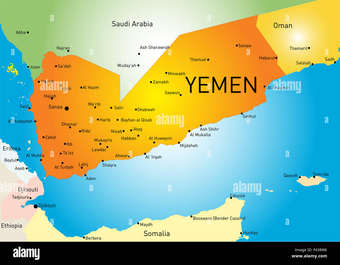 Yemen Foto Stock