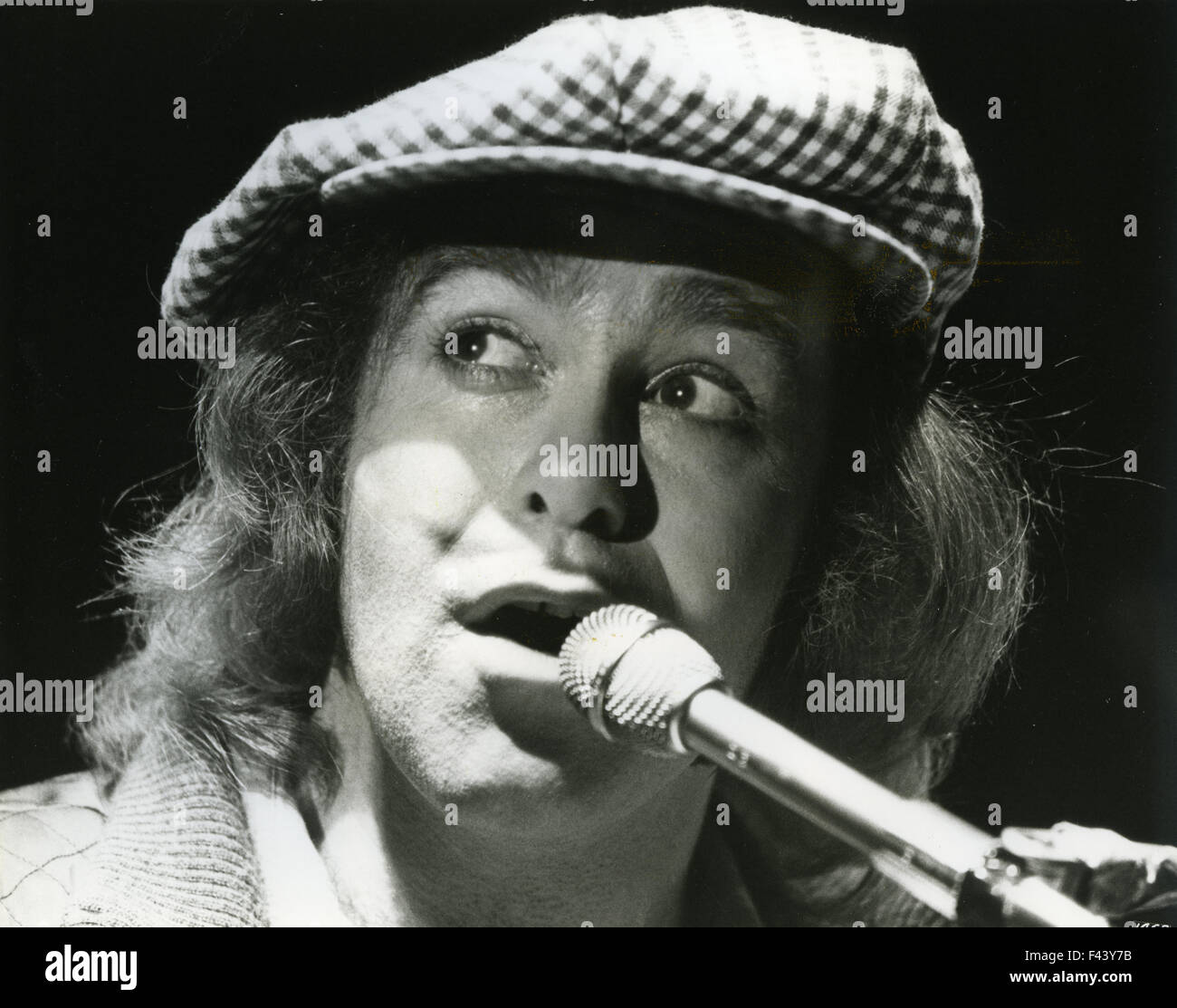 ELTON JOHN durante il suo tour in Russia nel maggio 1979. Foto PolyGram Foto Stock