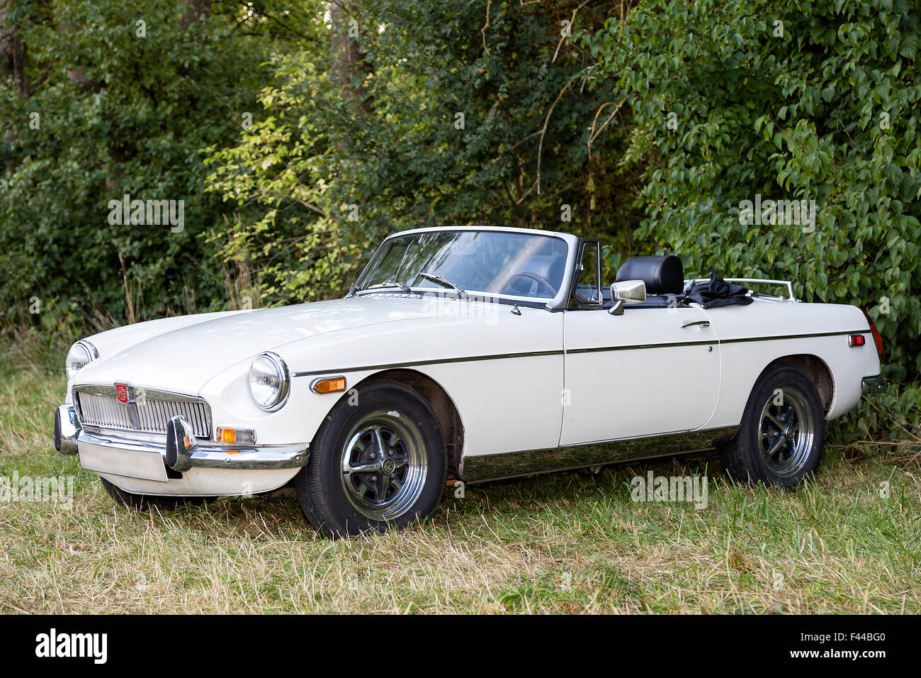 Auto d'epoca MG Foto Stock