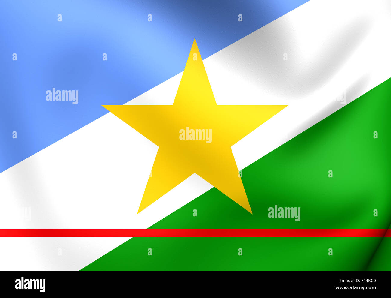 Bandiera di Roraima Foto Stock