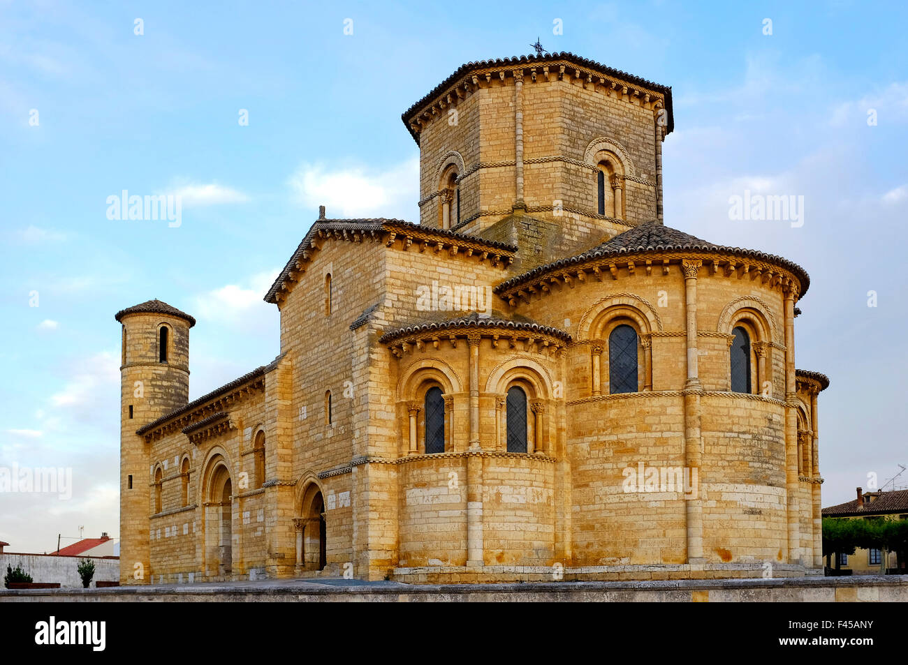 La chiesa di San Martin de Tours in Fromista,Castiglia e León, Spagna Foto Stock