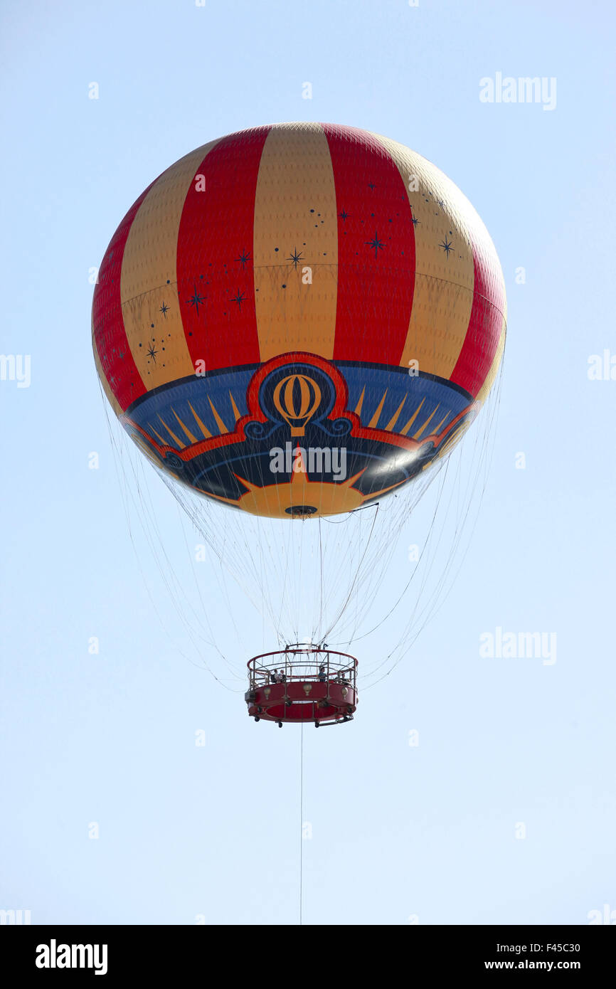 Giro in Mongolfiera Foto Stock