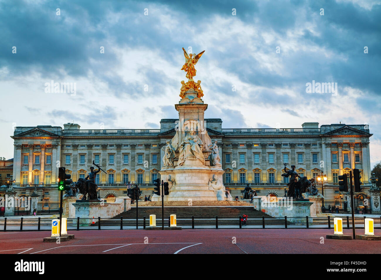 Buckingham Palace a Londra, Gran Bretagna Foto Stock