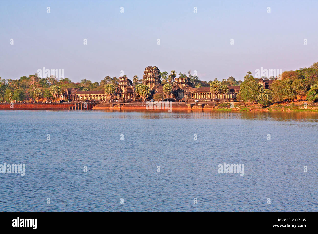 Antica Angkor Wat Foto Stock