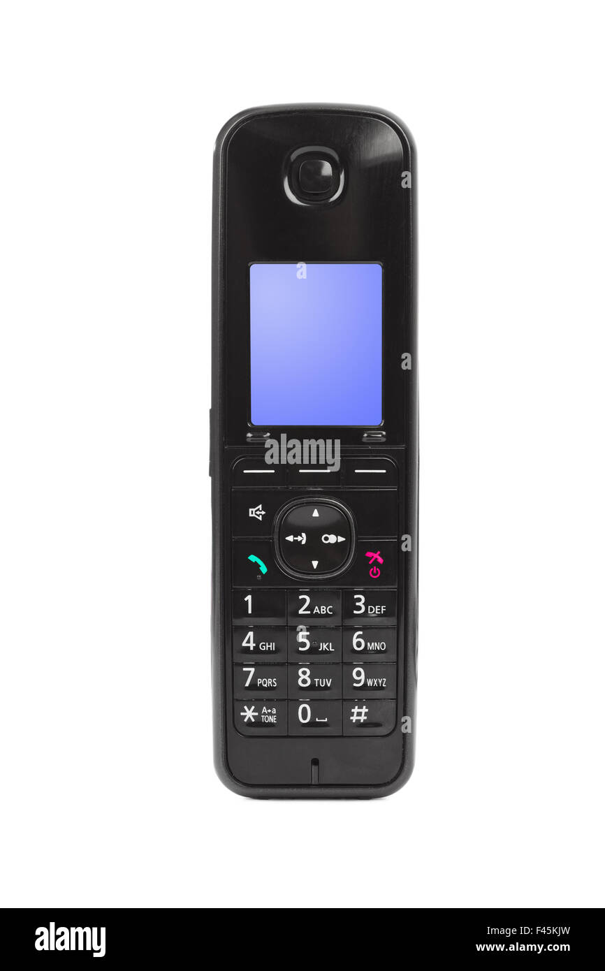 Wireless radio telefono Foto Stock