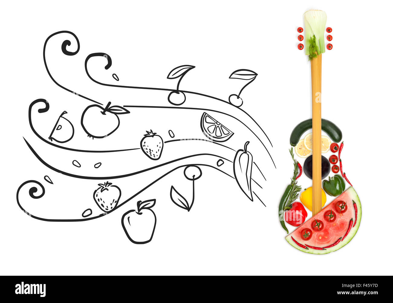 Succose note. Foto Stock