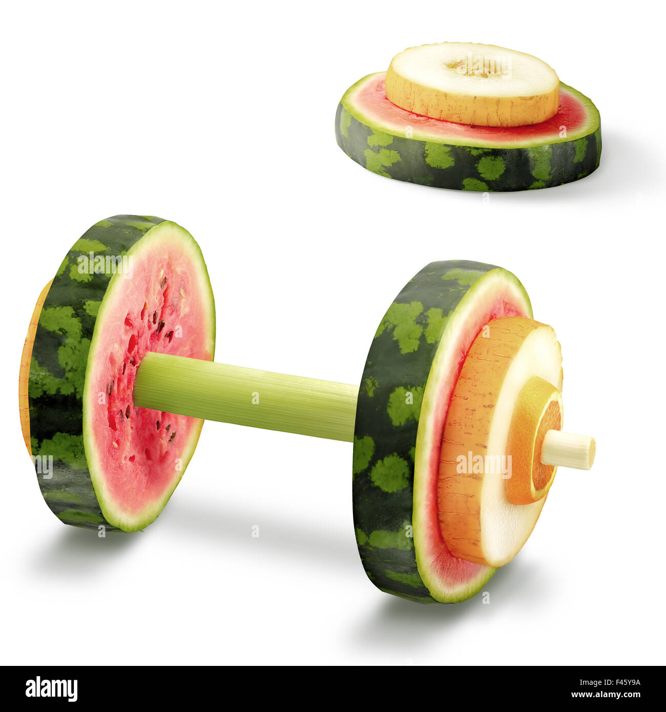 Frutti per lo sport. Foto Stock