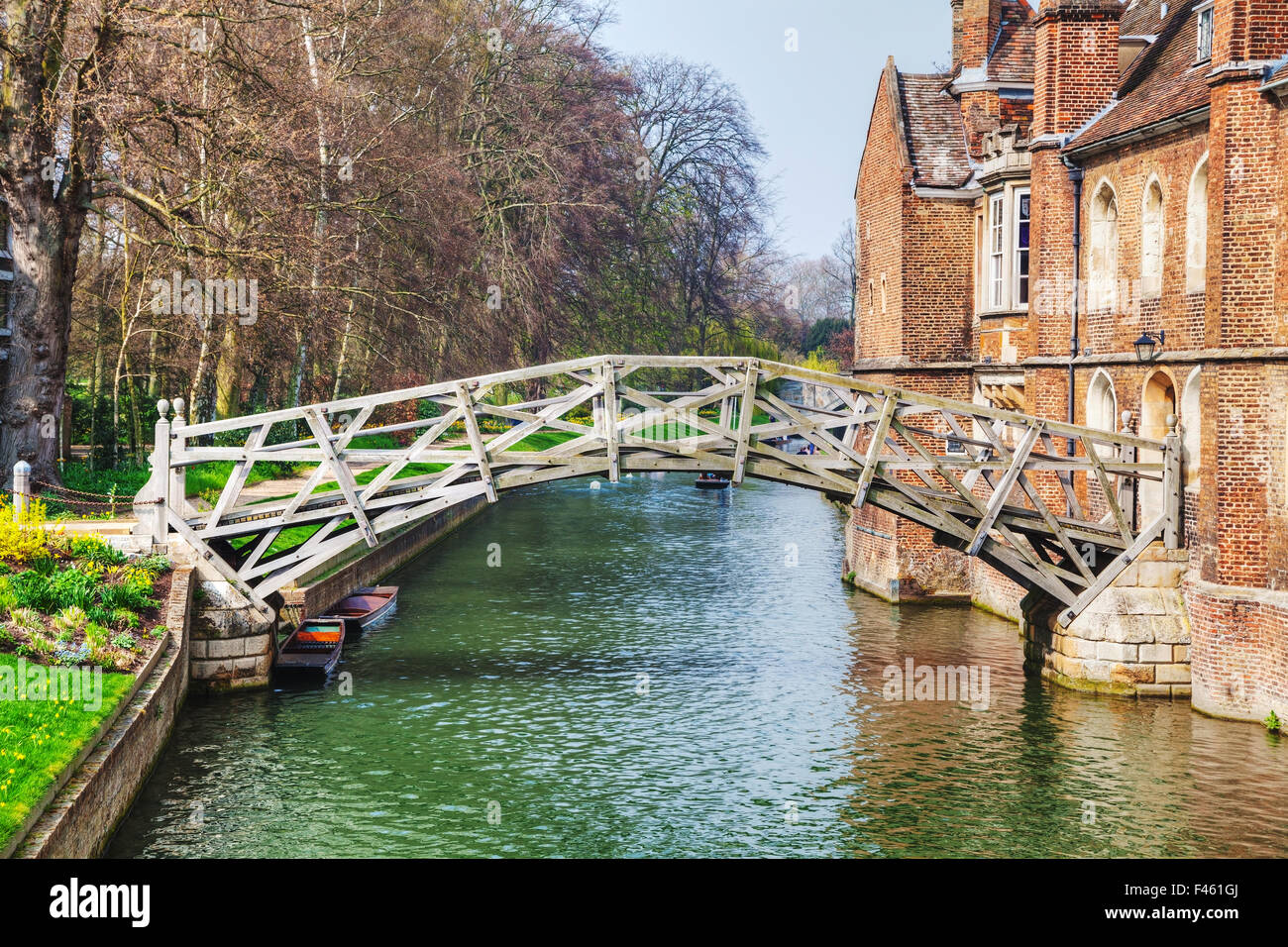 Ponte di matematica del Queens College Foto Stock