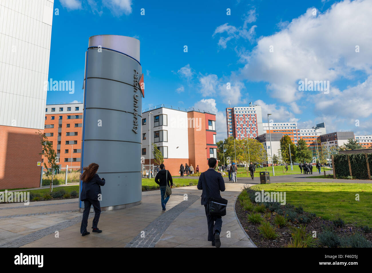 Università di Aston Birmingham City West Midlands, Regno Unito Foto Stock