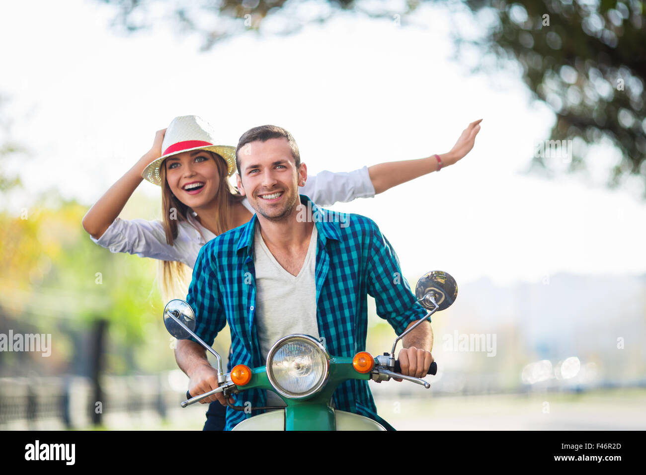 Felicità Foto Stock