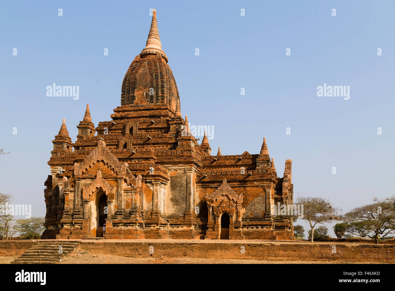 Pahto Thambula, uno di Bagan's 4000 templi, Bagan, Myanmar Foto Stock