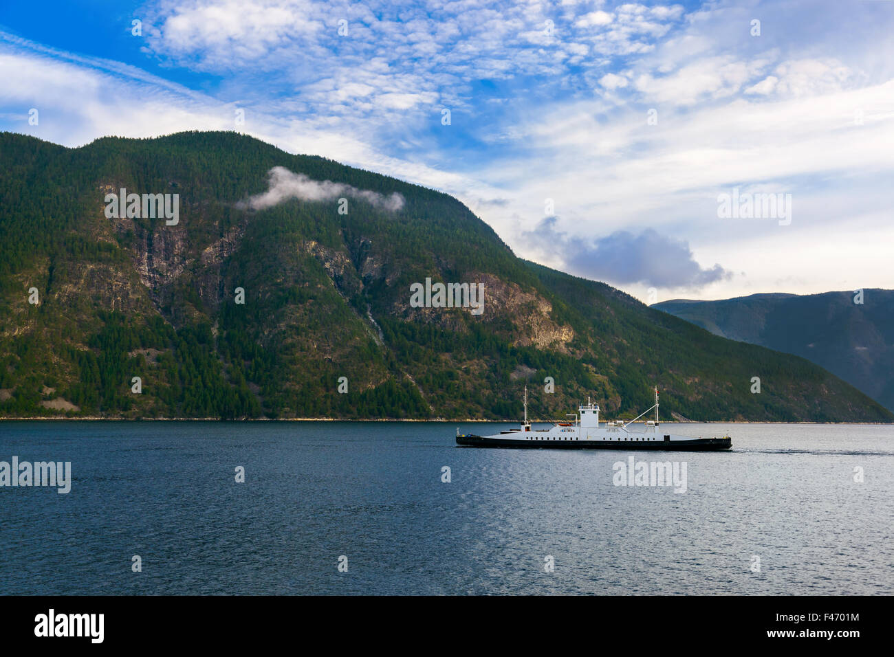 Fiordo Sognefjord - Norvegia Foto Stock