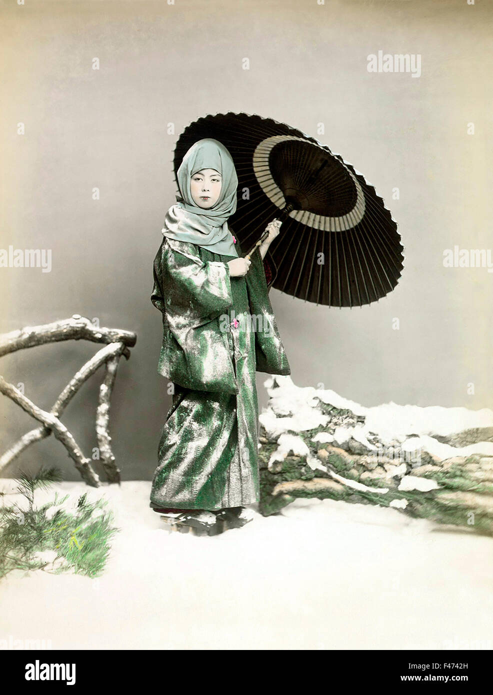 Costume da neve, Giappone Foto Stock