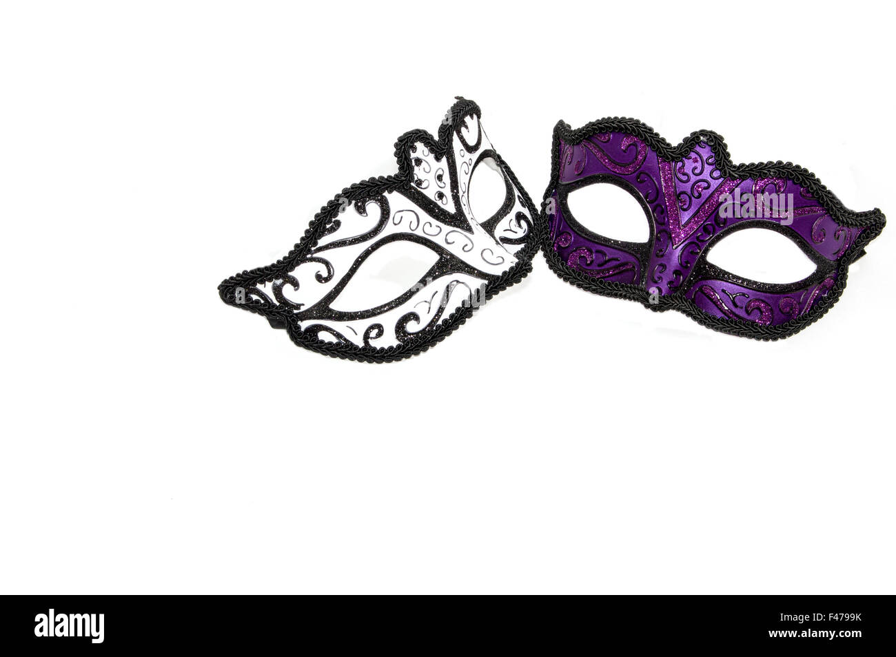 Carnevale veneziano maschere Foto Stock