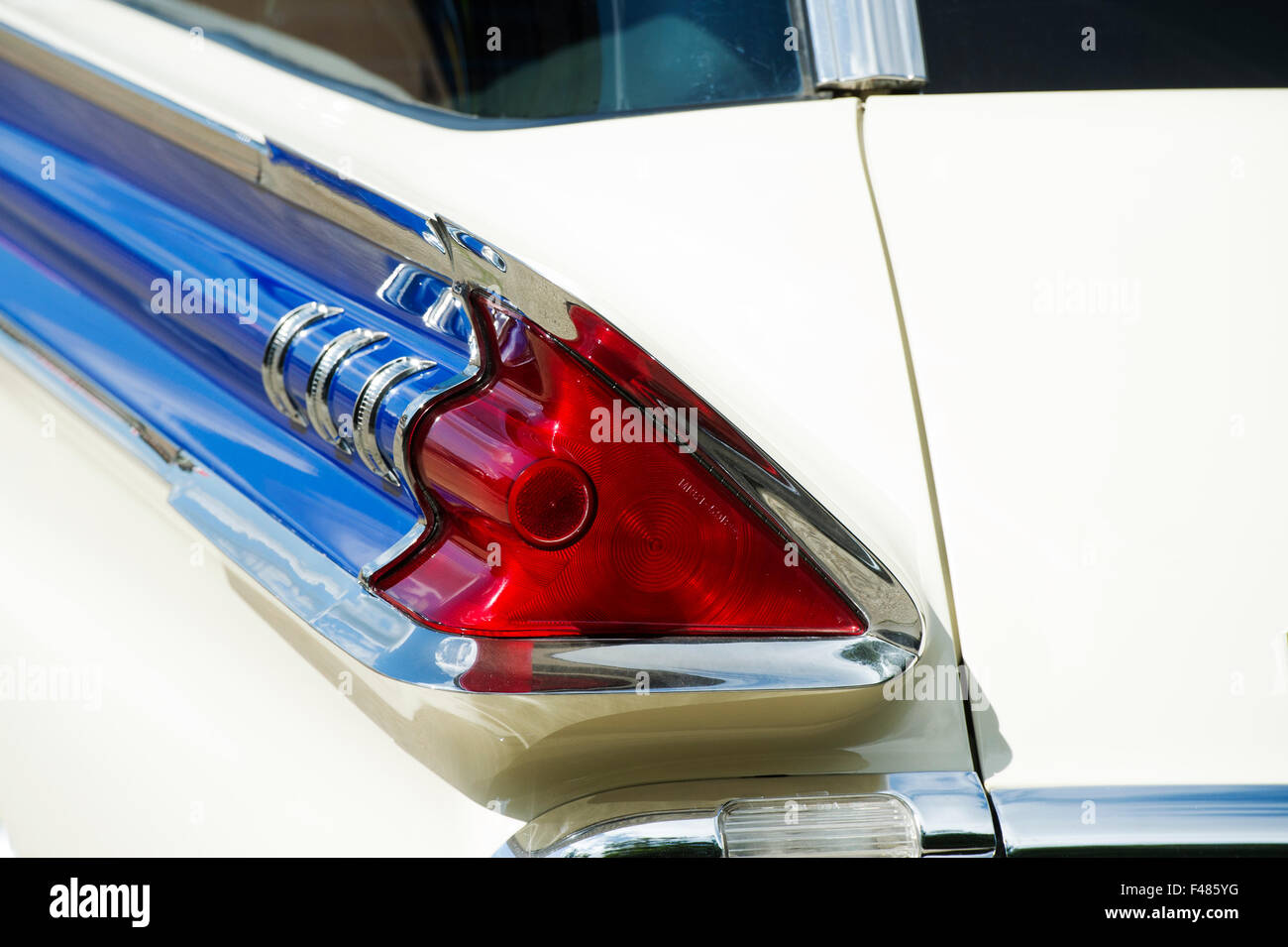 1959 Mercury Station Wagon. luce di posizione posteriore Classic American car Foto Stock