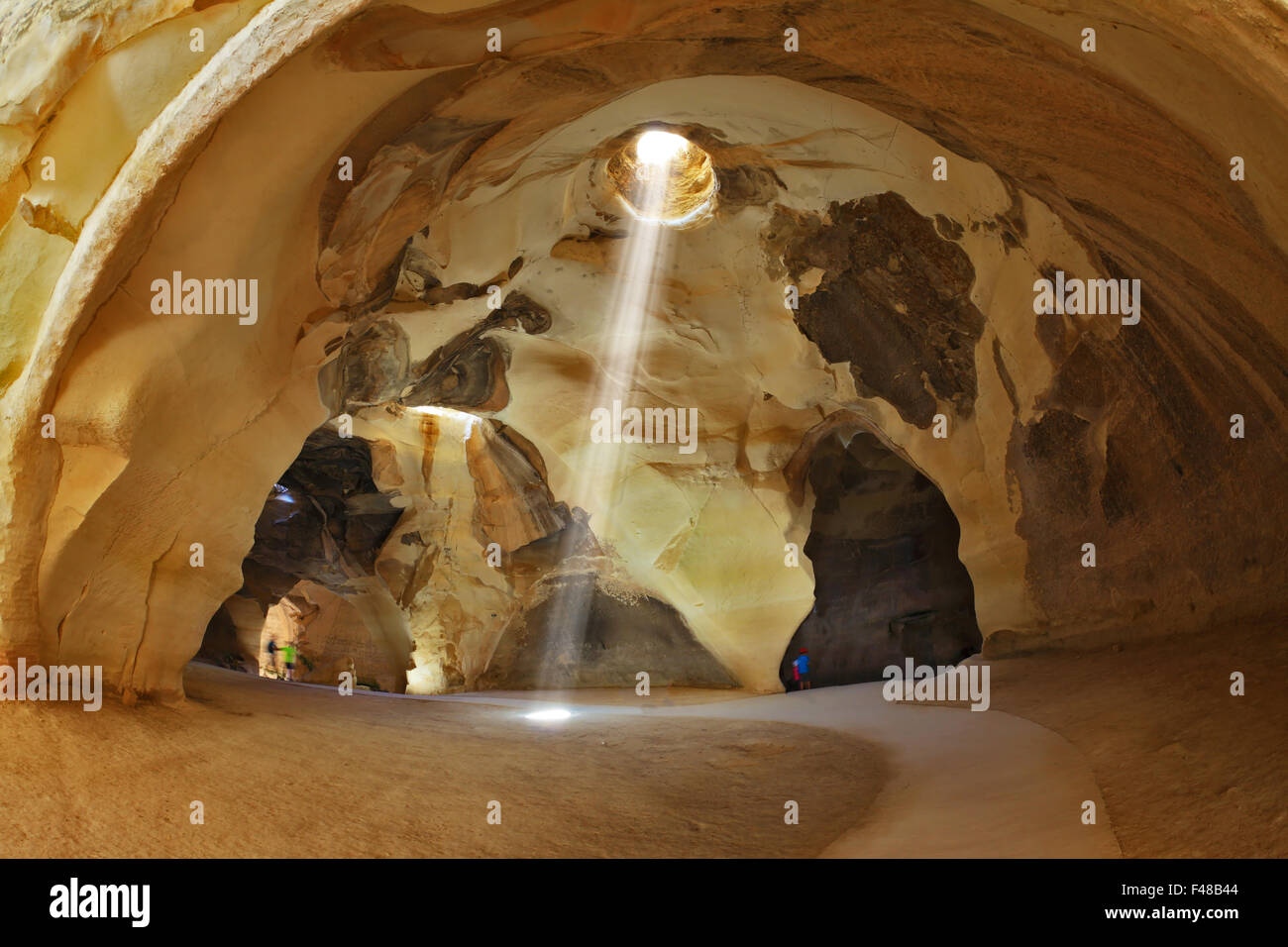 Famoso belfry Beit Guvrin grotte in Israele Foto Stock