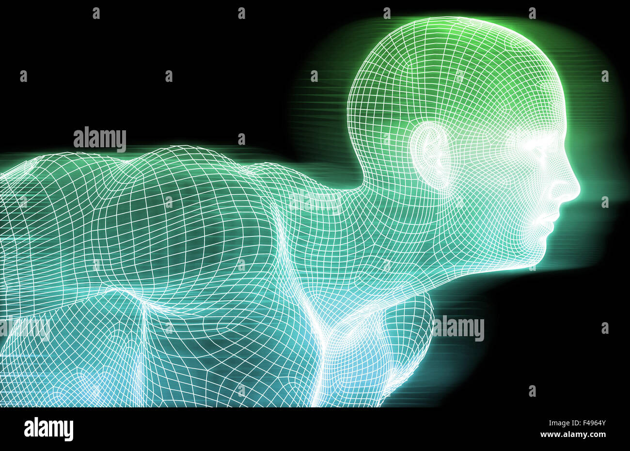 La tecnologia sicura e la protezione dei dati il concetto di informazione Foto Stock