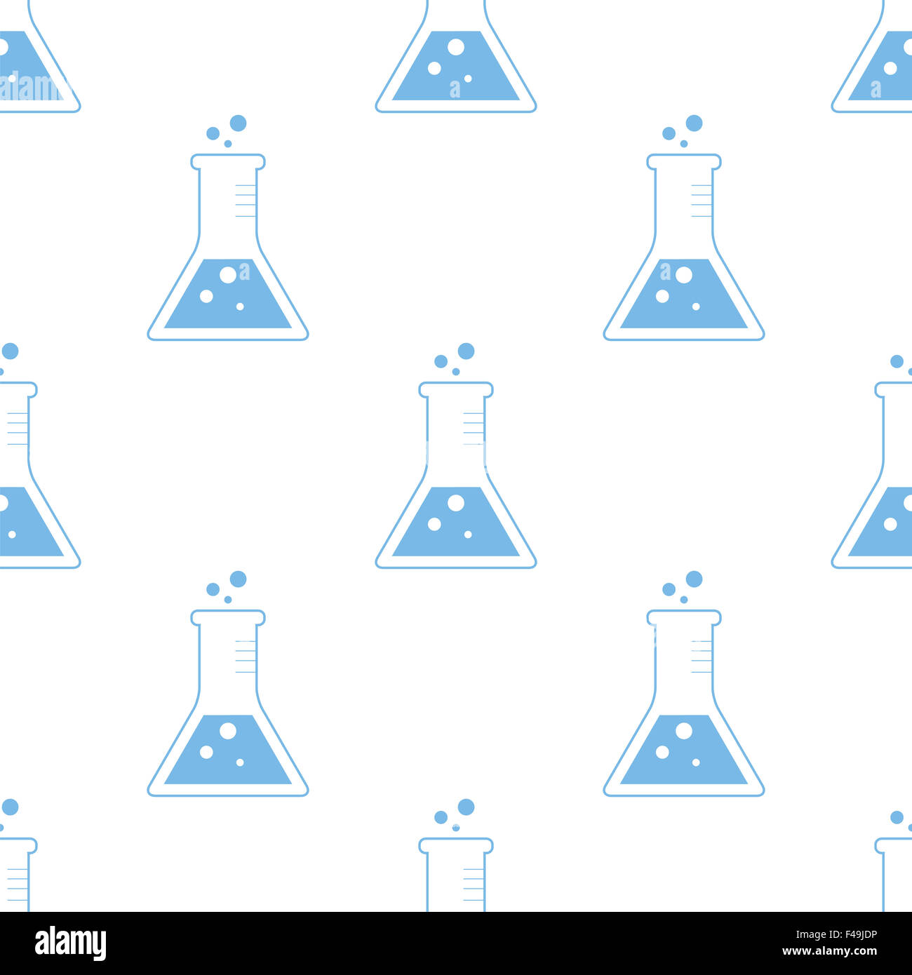 Esperimento Schema senza giunture Foto Stock