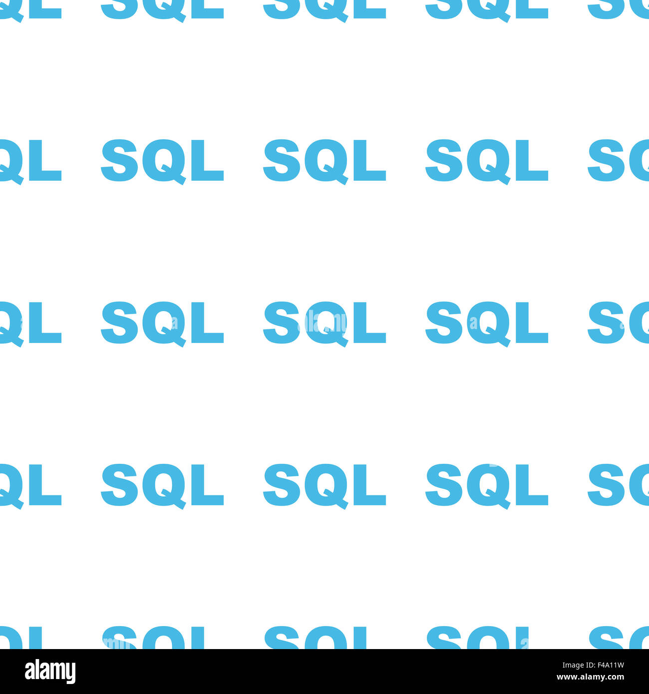 SQL unico modello senza giunture Foto Stock
