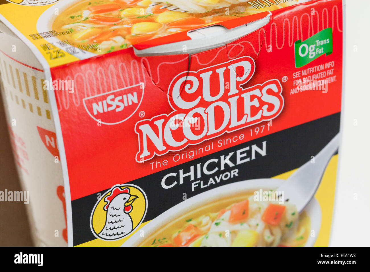 Nissin Cup Noodles - USA Foto Stock