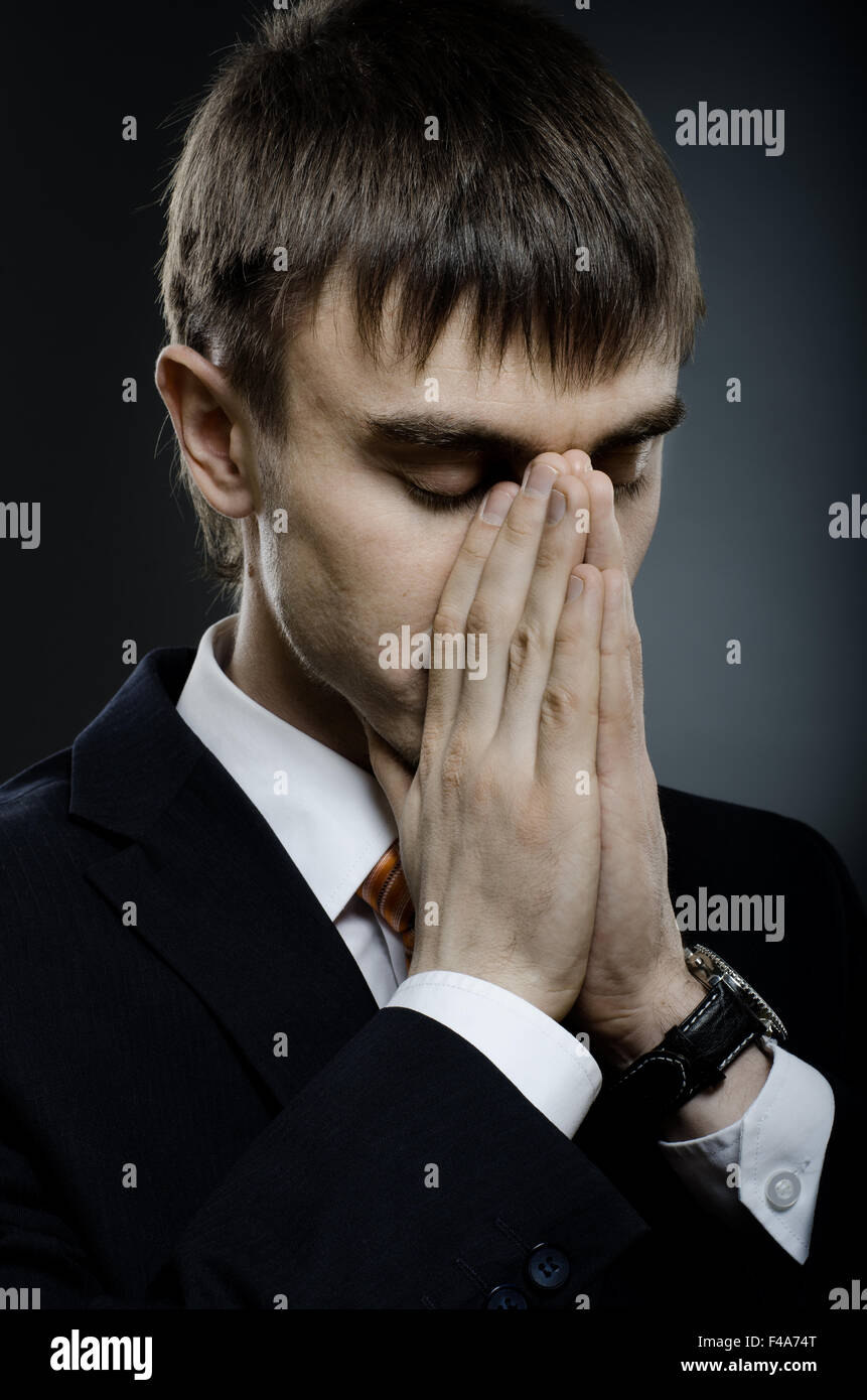 uomo d'affari Foto Stock