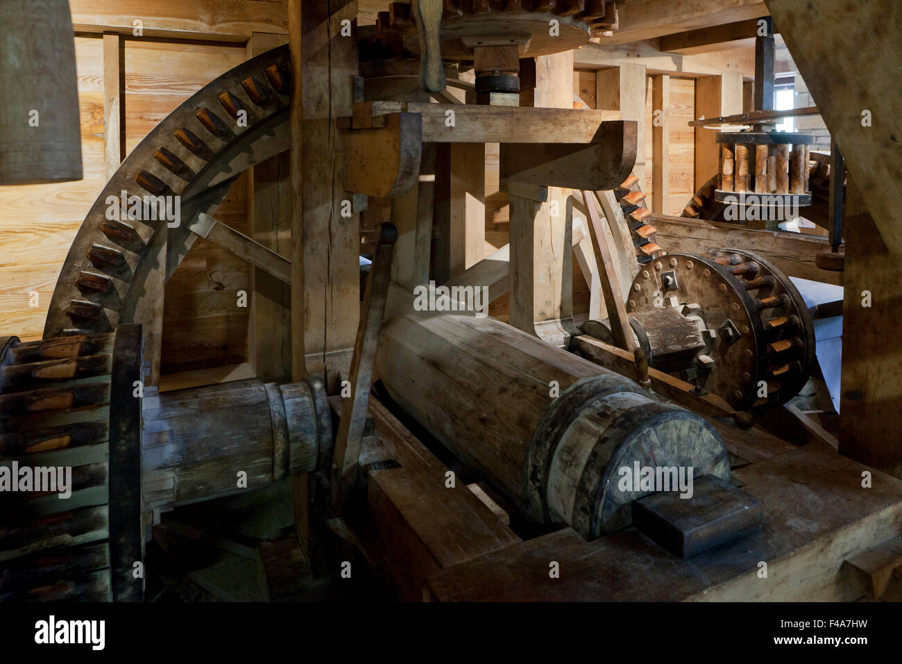 George Washington Gristmill - Alexandria, Virginia, Stati Uniti d'America Foto Stock