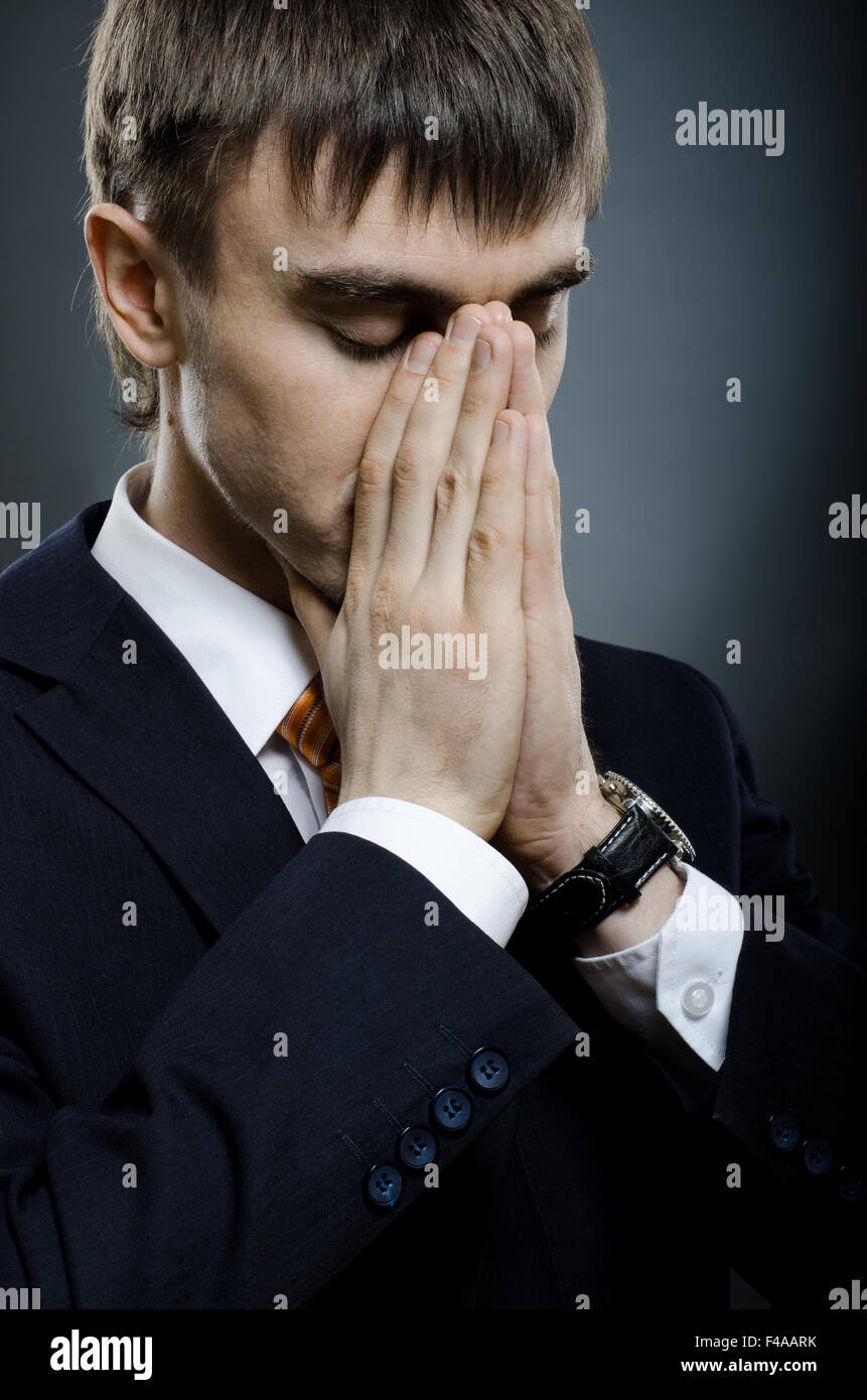 uomo d'affari Foto Stock