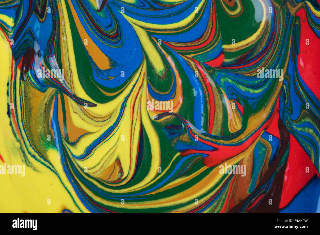 pittura ad olio Foto Stock