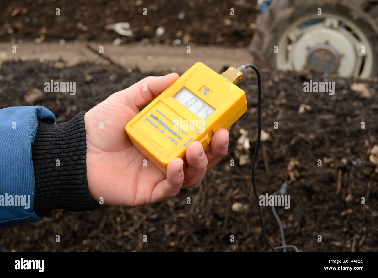 Controllo della temperatura Foto Stock