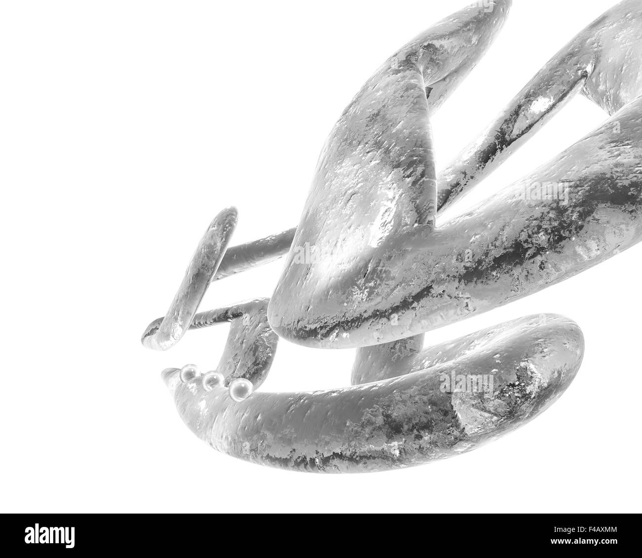 icicle astratto Foto Stock